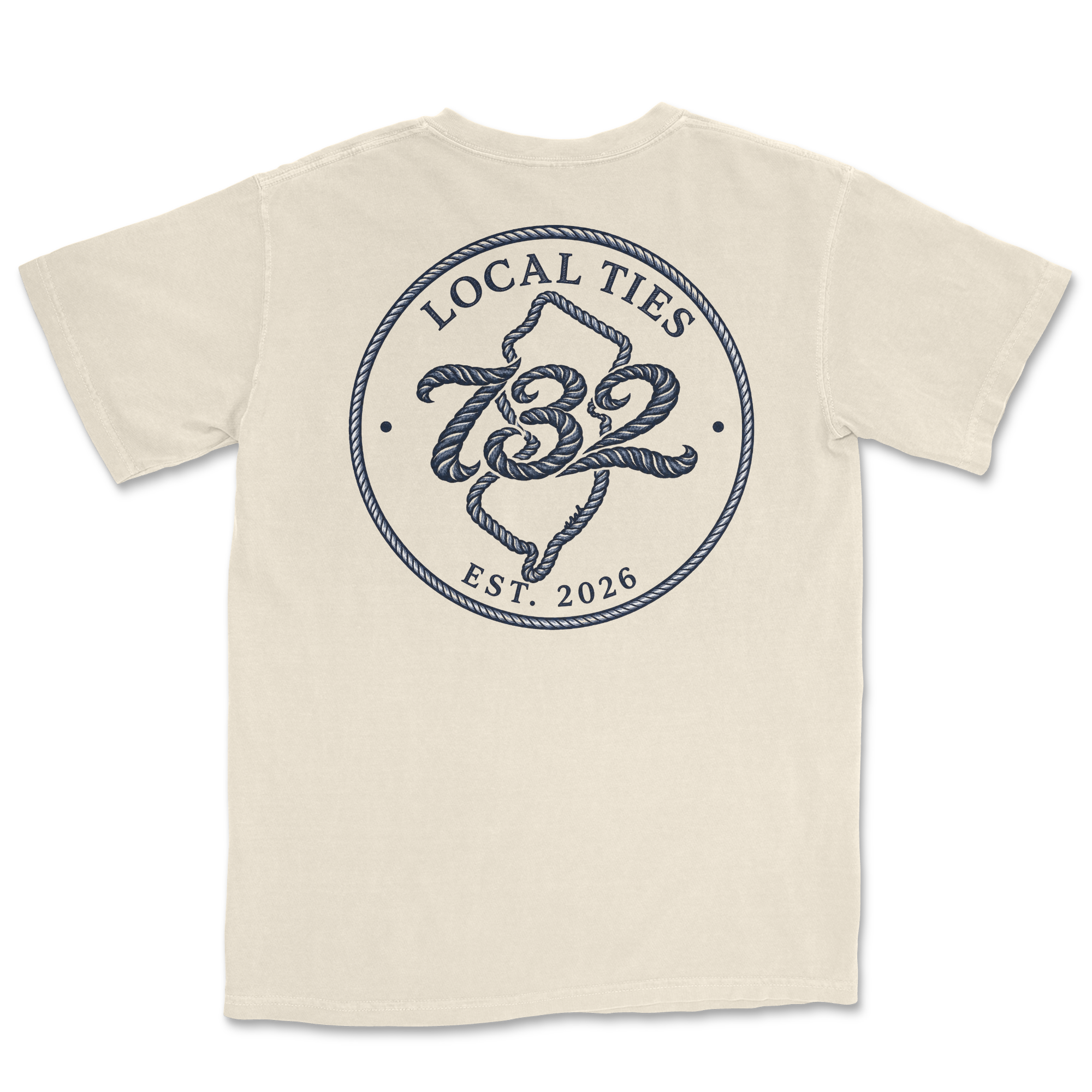 732 T-Shirt- Ivory